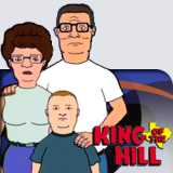 King Of The Hill - Good cartoon about a texas propane sales man and his strange neibours and kid. The creators of Beavis and Butthead make this one.