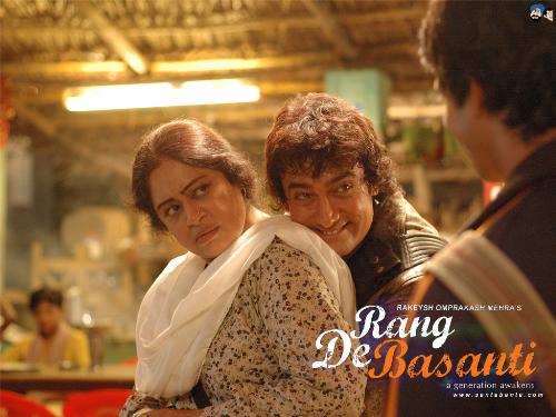 Rang De Basanti 13 - the film of bollywood which is selected for oscar and is the best film of 2006 so u will like to have the screenshots of it nA? then look here
