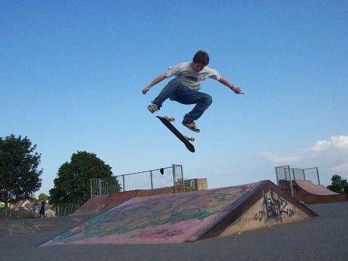 Chris J Kickflip - Christopher Johnson does a massive kickflip over the cheese block at flowerpot skatepark in my lovely hometown of exeter