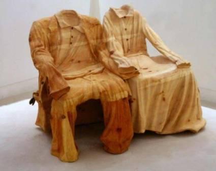 Nice Wood Work or Wood Lover - Just have a seat on your Dress.
