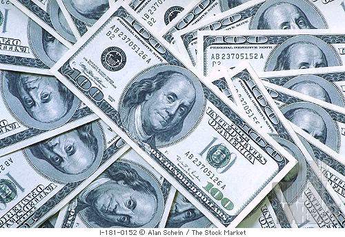 Dollar - US dollar arranged as cycle