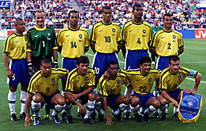 brazil team - the most power full team in the world.....king of foot-ball