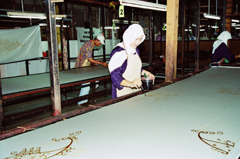 kala - third step of making batik