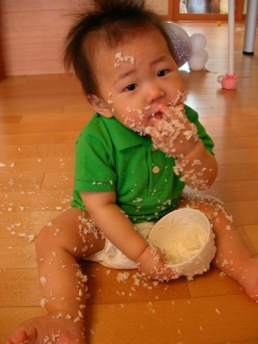 hungry - he is too hungry