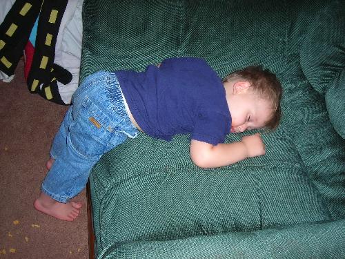 asleep - my son