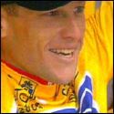 Lance Armstrong - Full face photo of Tour de France winner, Lance Armstrong wearing the yellow shirt of 1st place. Lance Armstrong - Full face photo of Tour de France winner, Lance Armstrong wearing the yellow shirt of 1st place.
