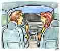 driving a car - a vehicle seems to be a necessity in this day and age.  my girlfriend does not drive however  most people do seem to be self mobile.