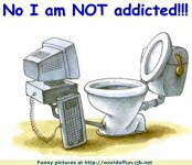 not addicted to internet - this describes that i am not addicted to mylot.