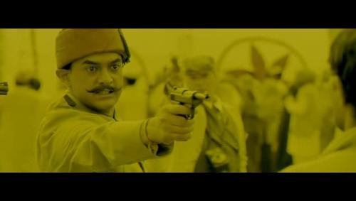 rang de basanti - Aamir as Chandra Shekhar Azad