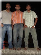 with friends - on the tower