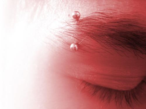 my eyebrow! - this is my new eyebrow! ;P
