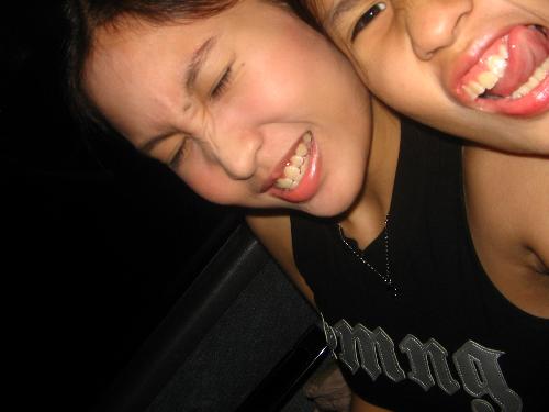With my sister, Diane=) - Just to kill time