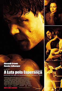 Cinderella Man stars Russell Crowe and Renee Zellw - During the Great Depression, a common-man hero, James J. Braddock--a.k.a. the Cinderella Man--was to become one of the most surprising sports legends in history. By the early 1930s, the impoverished ex-prizefighter was seemingly as broken-down, beaten-up and out-of-luck as much of the rest of the American populace who had hit rock bottom. His career appeared to be finished, he was unable to pay the bills, the only thing that mattered to him--his family--was in danger, and he was even forced to go on Public Relief. But deep inside, Jim Braddock never relinquished his determination. Driven by love, honor and an incredible dose of grit, he willed an impossible dream to come true. In a last-chance bid to help his family, Braddock returned to the ring. No one thought he had a shot. However Braddock, fueled by something beyond mere competition, kept winning. Suddenly, the ordinary working man became the mythic athlete. Carrying the hopes and dreams of the disenfranchised on his shoulders, Braddock rocketed through the ranks, until this underdog chose to do the unthinkable: take on the heavyweight champ of the world, the unstoppable Max Baer, renowned for having killed two men in the ring.