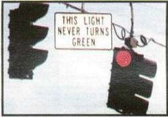 wierd - this light never turns green