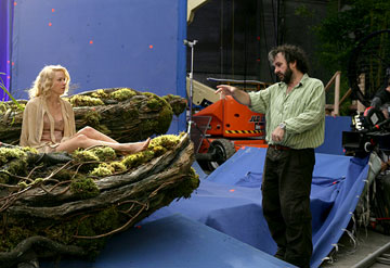 king kong - Naomi Watts and director Peter Jackson