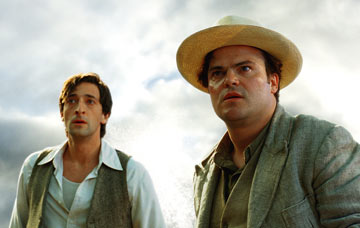king kong - Adrien Brody and Jack Black