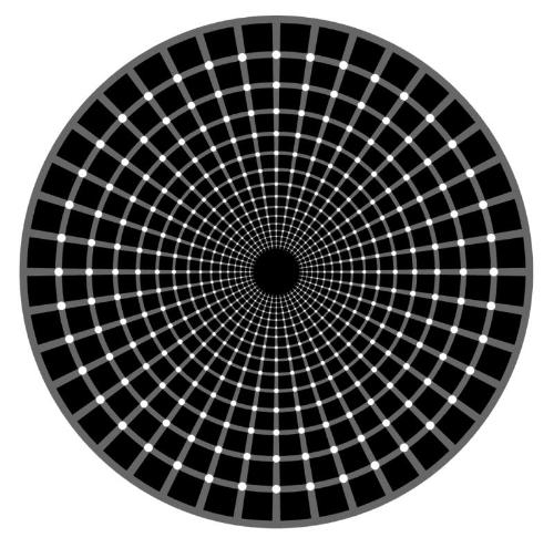 mind blinder - can you counte the black dots ????????????????