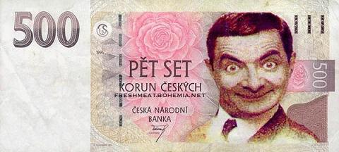 wat if Mr. been's photo on credit note?........... - a way to keep people laugh