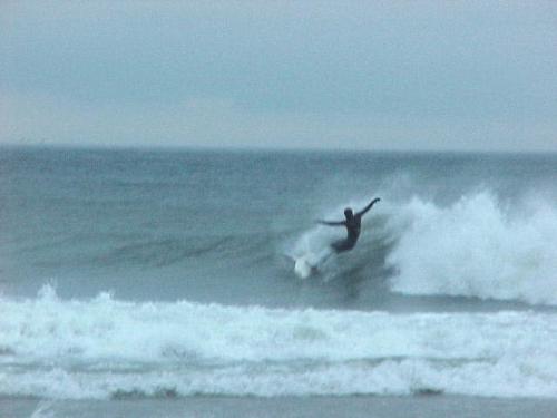 Surfing at Domburg - Surfing at domburg march 2006