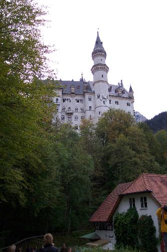Neuschwanstien Castle,  Fussen Germany - This was also built by King Ludwig II. It is the castle that Walt Disney based his Cinderella castle on.