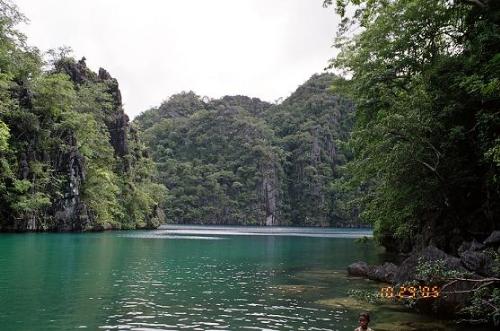Coron Lake - I was not able to get the name of this amazing lake.  A good dip is highly recommended but don't go too far as the currents can be quite strong and makes it difficult to swim back.  Jump off point going here is Coron, Palawan, Philippines by motor boat.