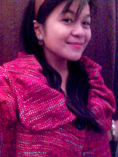 red - this beautiful red jacket is good for winter. unfortunately, here in the philippines we don't have winters. huhu.