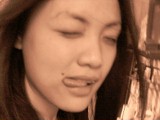 tongue out!! - mah goofy pic..  =D
