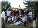 friends get together - my self at the center with my class mates!!!