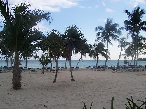 mexico beach - this is the beach behind our hotel in Mexico