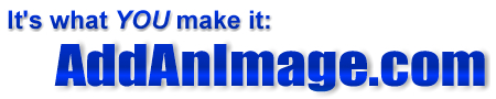 AddAnImage.com logo - AddAnImage.com logo - post images from your own site for a free backlink. No recriprocal link required - no registration required!