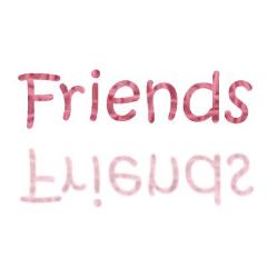 FRIENDS...LOGO.......SHOWS THE MEANING OF FRNDS... - FRIENDS...LOGO.......SHOWS THE MEANING OF FRNDS...IT SHUD BE SAME ON BOTH SIDES