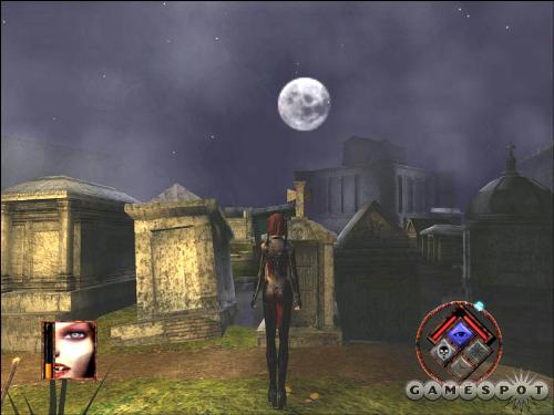 BloodRayne - BloodRayne http://www.gamespot.com/pc/action/bloodrayne/index.html Terminal Reality has somehow made a boring game featuring a sexy vampire, buckets of blood, and Nazis. BloodRayne may feature the va-va-voomiest bloodsucker in gaming, George Romero-style gore that includes lots of decapitations, and everyone's favorite goose-stepping bad guys, but gameplay is so predictable that you'll be stifling yawns even as you tear open jugulars.