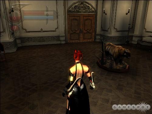 BloodRayne 2 - BloodRayne 2 http://www.gamespot.com/pc/action/bloodrayne2/index.html Stop us if you've heard this one before. A half-human, half-vampire antihero, along with a long-haired, trench-coat-sporting associate, goes to war with a largely underground society of vampires who are looking to come up in the world and turn the human race into their slaves. No, they didn't make another lousy Blade game. It's BloodRayne, that other half-human, half-vampire hunter of bloodsuckers everywhere. The original BloodRayne game debuted in 2002. You controlled the heroine, Rayne--a busty, redheaded alternative to Wesley Snipes' comic book-inspired vampire hunter--as she hunted down Nazis, vampires, and Nazi vampires in the 1930s.