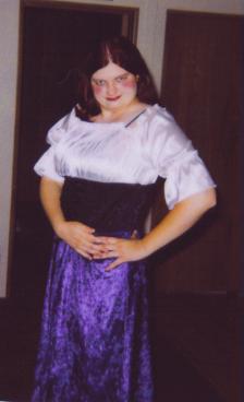 Andrea28 - Me as a Bar Wench for Halloween.