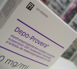 depo provera - picture of box