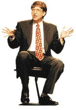 bill gates - President of Microsoft Bill Gates addressing a meeting