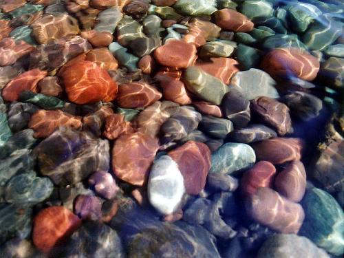 rocks - rocks in stream