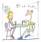 Blind Date - A couple on a date.