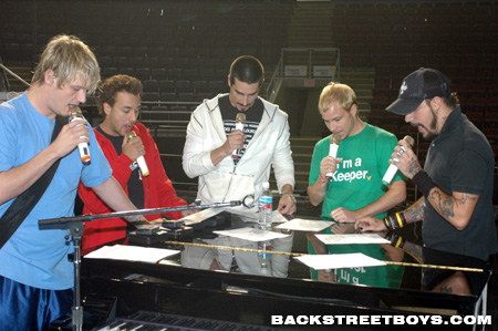 Backstreet Boys - Practice means Perfect!
