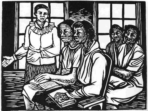 Painting - Elizabeth Catlett painting -11
