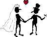 Wedding - Marriage, man and woman staying married