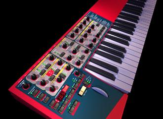 Synthesiser - Clavia Nord lead 2 .One of the best synths ever.