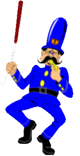 You're Nicked - Cartoon policeman