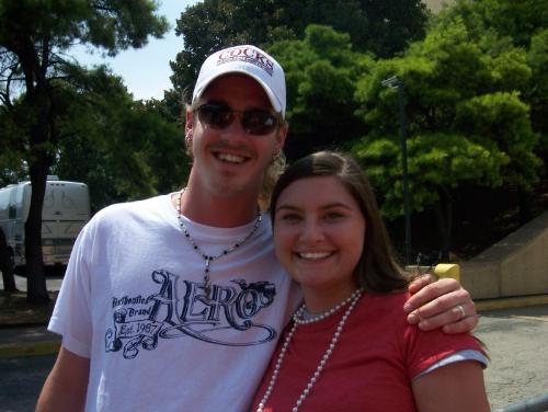 Me with Bucky Covington - Me and Bucky in Birmingham