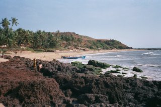 Goan Beach  - Sun soaked beach of goa. Goan beaches are famous worldwide.