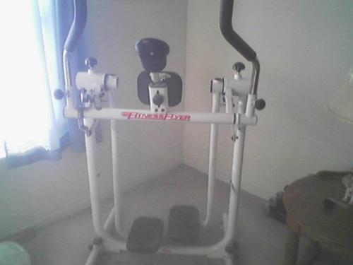 Fitness Flyer exercise machine - This will give you a great cardiovascular workout and will burn calories very quickly.   It works most areas of your body and has helped me a lot.