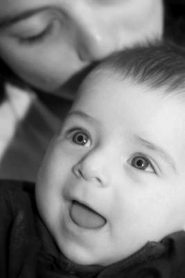 Mother and baby - Mother is our first relation. She only introduces us to this world. God gives your requirement by way of mother only. So don't go to god and get delay, go directly to your first god mother get it immediately. I love my mother...