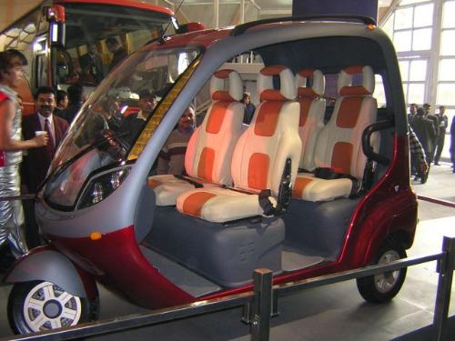 AutoRikshaw from TVS - Do you still need a Car. See this rickshaws from TVS.