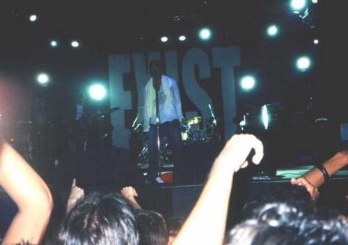 Liam Gallagher - Liam Gallagher during a gig in Rome, 2002.