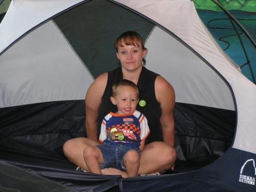 Me& Jacob - On our trip to Edventure- 2006